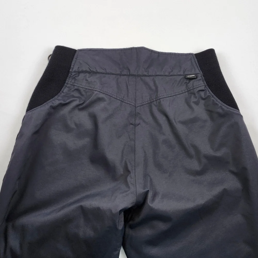 Obermeyer Ski Snowboard Snow Winter Pants Ladies Sz 14 Black  Nylon #65101 - Picture 3 of 14
